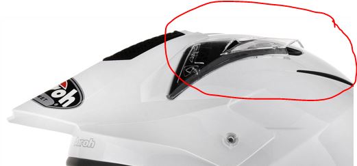 Airoh TRR Vent covers - Kypärän visiirit - D195326 - 1