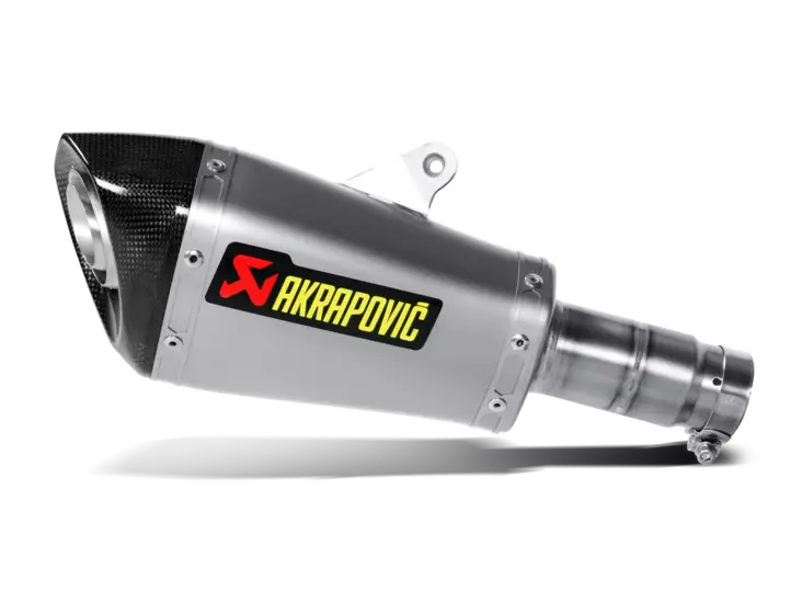 Akrapovic Slip-On Line äänenvaimennin (titaani) Yamaha R6 (2010-2026) - Moottoripyörän äänenvaimentimet - D310276 - 1