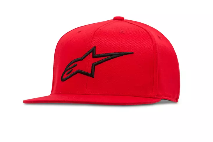 Alpinestars Ageless Flatbill Lippis, Red/White L/XL - Pipot - D263826 - 1