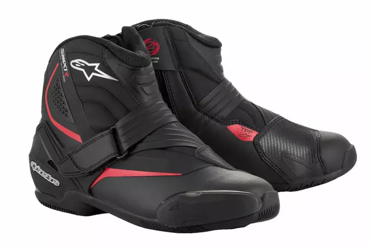 Alpinestars Ajokenkä SMX 1 R Musta/Punainen - Moottoripyörä ajokengät - D372506 - 1