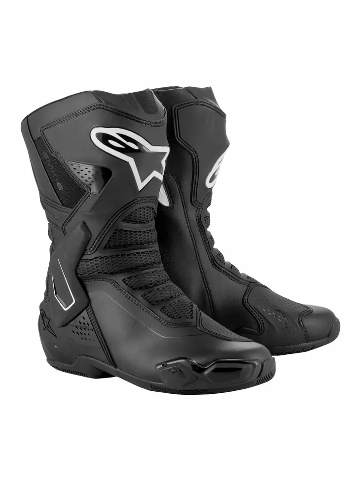 Alpinestars Ajosaapas Naisten SMX-6 v3 Musta/Valkoinen - Moottoripyötä ajosaappaat - D496936 - 1