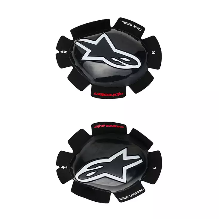 Alpinestars GP Tech Polvipala Musta/Valkoinen - Moottoripyörä nahkapuvut - D521166 - 1