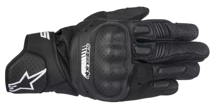 Alpinestars Hanska SP5 musta - Moottoripyörä ajohanskat - D205646 - 1