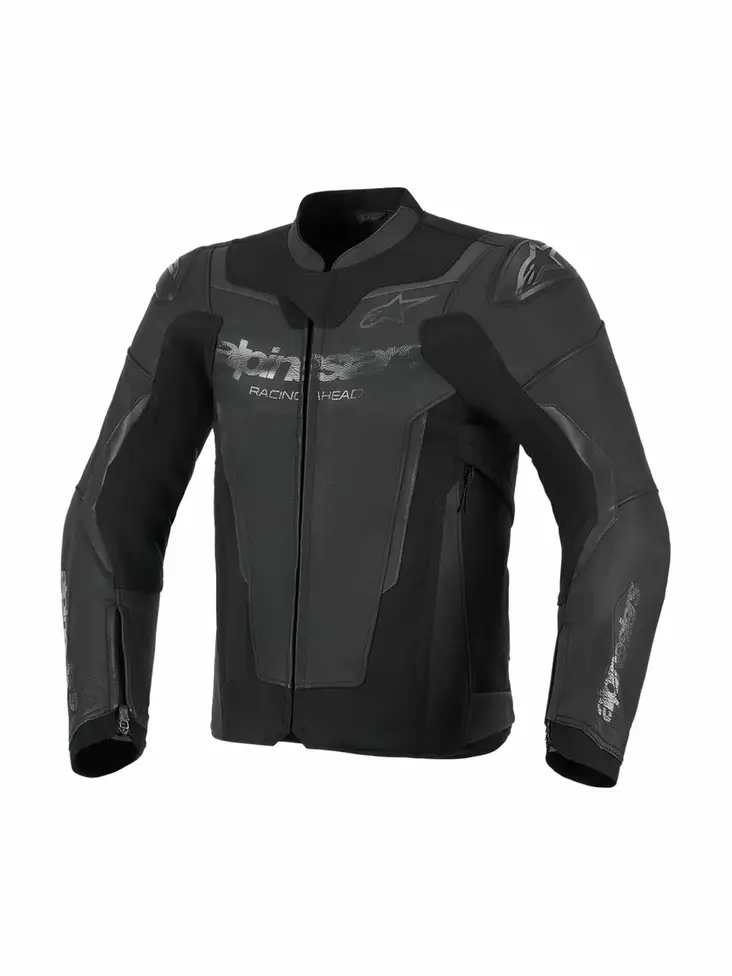 Alpinestars Nahkatakki GP Force v2 Musta/Musta - Moottoripyörä nahkatakit - D520436 - 1