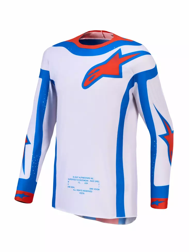 Alpinestars Paita Supertech Vesta Lila/Punainen - Motorsport varaosat ja tarvikkeet - D540956 - 1