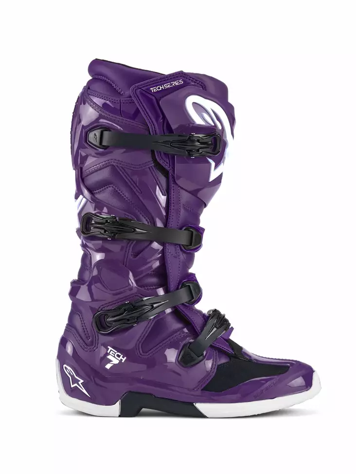 Alpinestars Saapas Tech 7 Violetti - Crossi ajosaappaat - D495406 - 1
