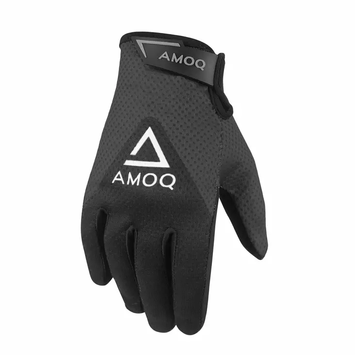 AMOQ Ascent V2 crossihanskat musta-harmaa, säädettävä - Crossihanskat - D490826 - 1