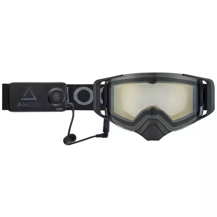 AMOQ Burner goggles Magnetic Dual Lens HEATED, clear - Kelkkalasit - D524146 - 1