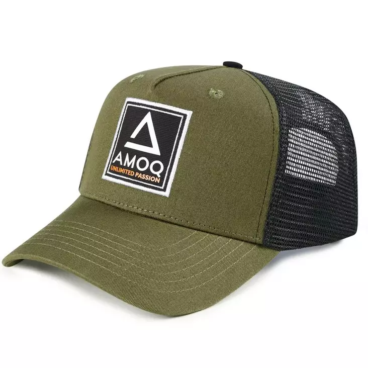 AMOQ Trucker Lippis Tummanvihreä One Size - Pipot - D523656 - 1