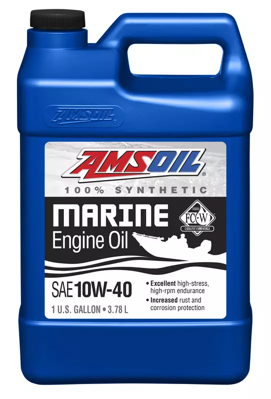 Amsoil 10W-40 Formula 4-Stroke® Marine Synthetic Oil 3,78L - Marine öljyt - D504086 - 1