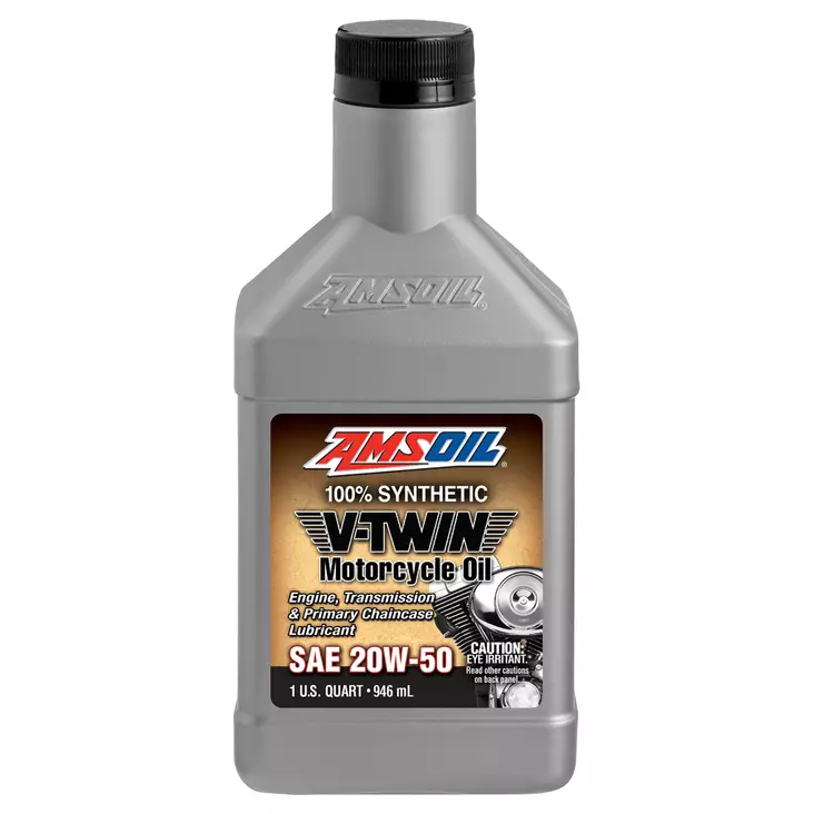 Amsoil 20W-50 Synthetic V-Twin Motorcycle Oil 946ml - Moottoriöljyt - D516956 - 1