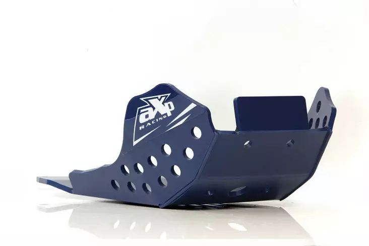 AXP Skid Plate PHD 6mm Blue Husqvarna FC450/FX450 23- / FE450/FE501 24- - Moottoripyörän pohjapanssarit - D474126 - 1