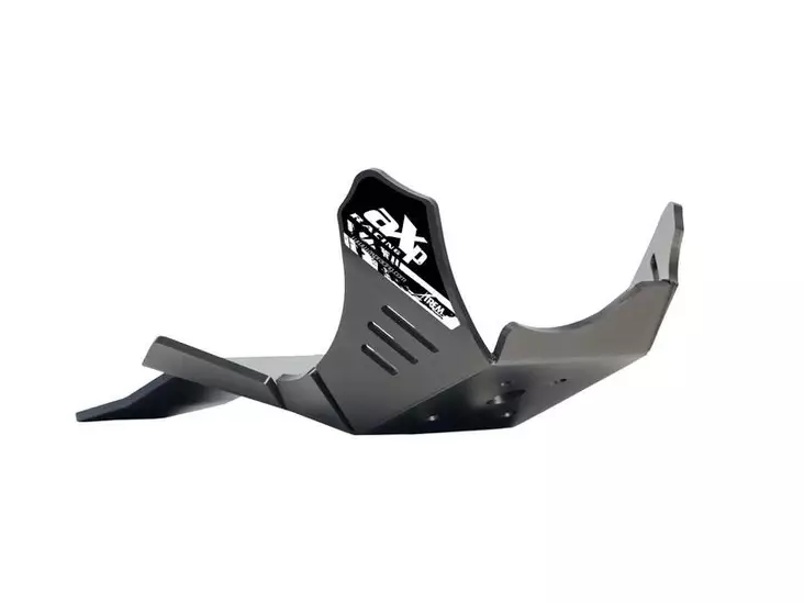 AXP Xtrem HDPE Skid Plate Black Beta 350/390/430/480 RR RACE 24- /RR/RR XPRO 25 - Moottoripyörän pohjapanssarit - D511356 - 1