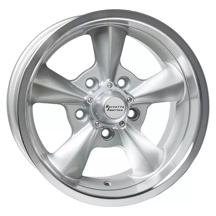 Barzetta America Silver LipPolish alumiinivanne 7x14 - 14-tuumaiset alumiinivanteet - 499-165396 - 1
