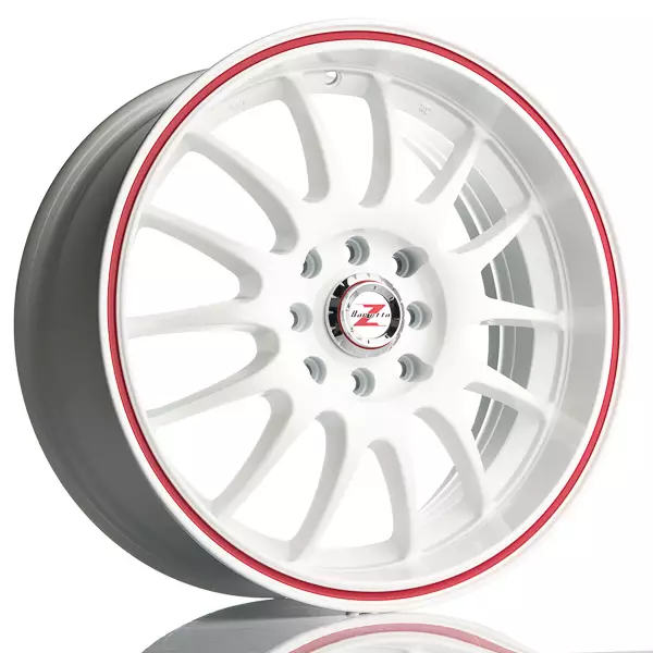 Barzetta Player White alumiinivanne 7x16 - 16-tuumaiset alumiinivanteet - 499-13316 - 1