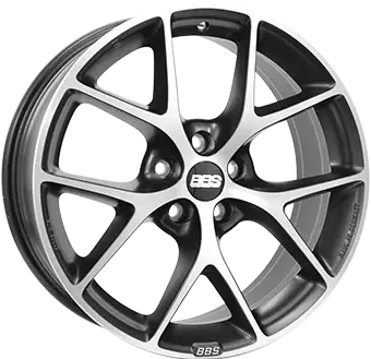 BBS SR Anthracite Dark / Polished alumiinivanne 8.0x18 - 18-tuumaiset alumiinivanteet - 499-184466 - 1
