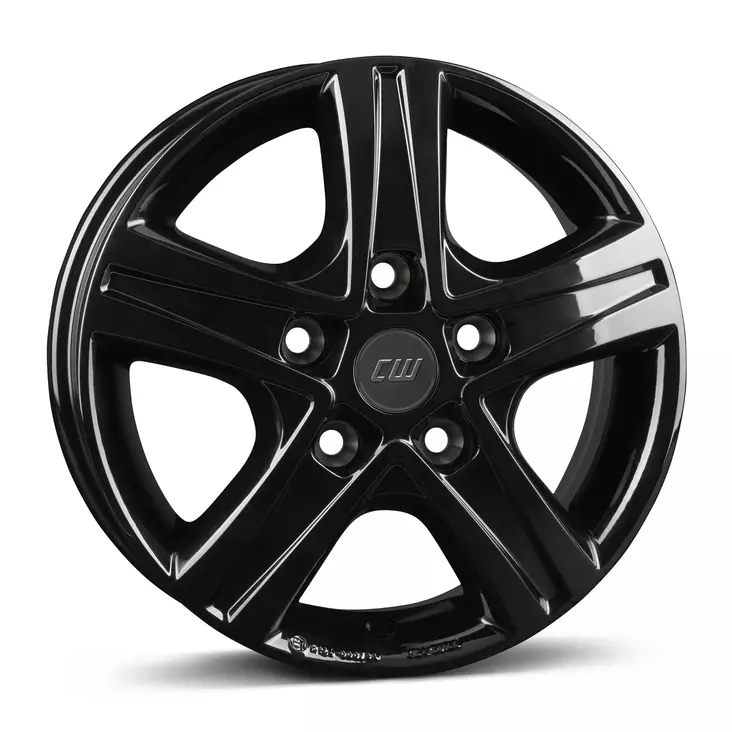 Borbet CWD 60568 black glossy alumiinivanne 6x15 - 15-tuumaiset alumiinivanteet - 499-94176 - 1