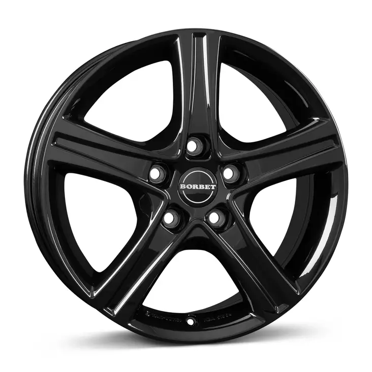 Borbet CWD 65645 black glossy alumiinivanne 6.5x16 - 16-tuumaiset alumiinivanteet - 499-94196 - 1