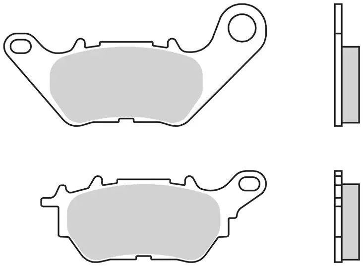 Brembo Jarrupalat Carbon-Ceramic - Moottoripyörän jarrupalat - D191236 - 1