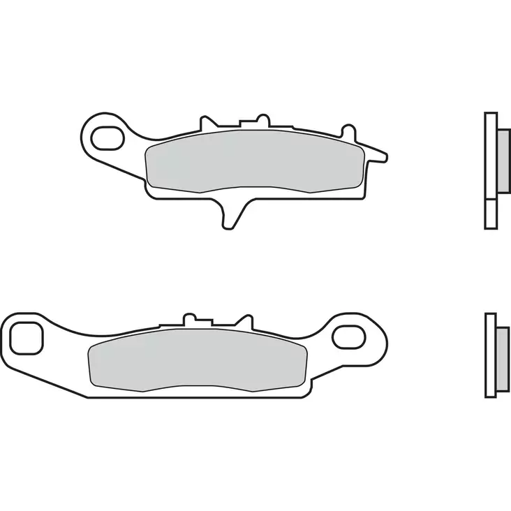 Brembo Jarrupalat Sintered Off-Road - Moottoripyörän jarrupalat - D151206 - 1