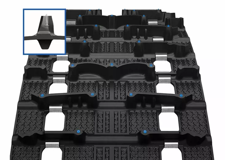 Camso Telamatto ICE Storm 150 38x327 2,86" 32/38mm - Moottorikelkan telamatot 38x327 (129") - D501656 - 1