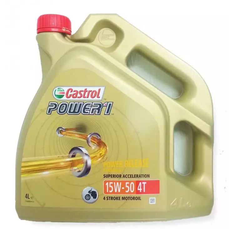 Castrol Power 1 4T 15W-50 4L (4) - Moottoriöljyt - D105056 - 1