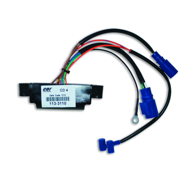 Cdi Elec. Johnson/Evinrude Power Pack - 4 Cyl. 88/90/110HP (1985-87) - Perämoottorin CDI boksit - D185956 - 1