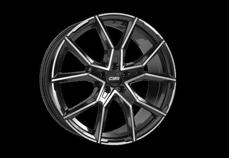 CMS C33 Diamond Black Gloss alumiinivanne 9x20 - 20-tuumaiset alumiinivanteet - 499-178406 - 1