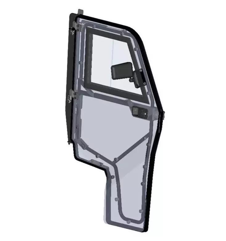 DFK Ovi kokoonpano oikea Polaris Ranger 570 Midsize 2015-2021 - Motorsport varaosat ja tarvikkeet - D540256 - 1