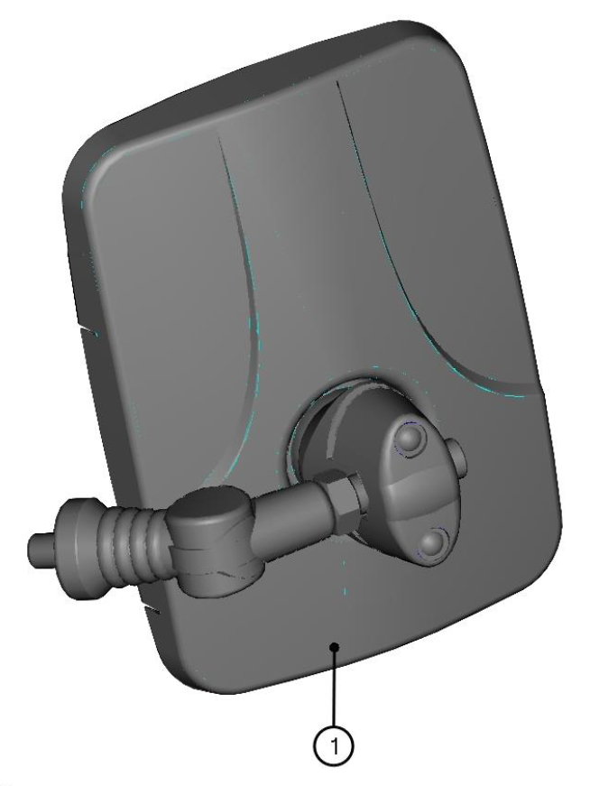 DFK Peili (1kpl.) "SMAT Nord" Can Am Maverick, Polaris RZR 1000, Ranger 1000 XP - DFK hyttien varaosat ja tarvikkeet - D445526 - 1