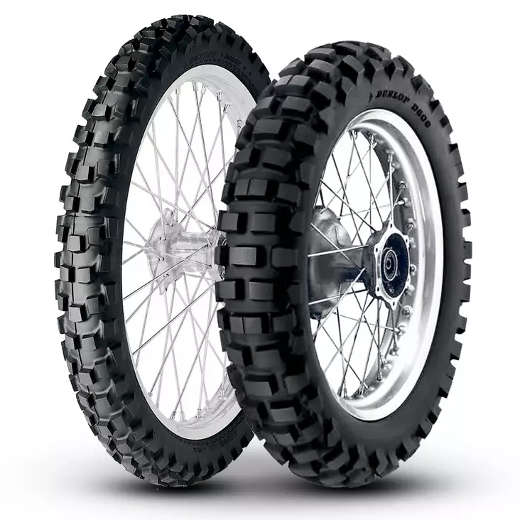 Dunlop D606 130/90-18 69R TT R - Adventure-Enduro moottoripyörän renkaat - D191846 - 1