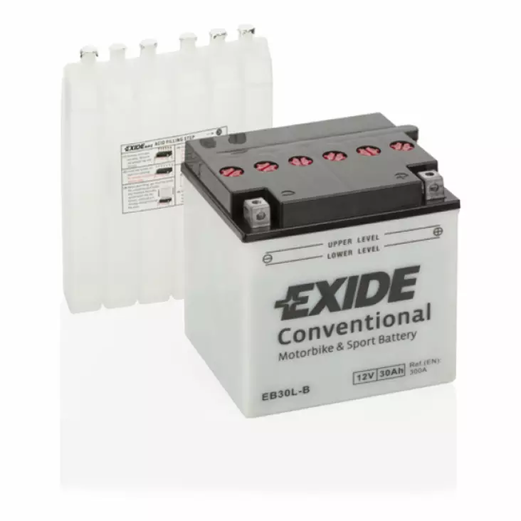 Exide akku EB30L-B - Motorsport varaosat ja tarvikkeet - D548216 - 1