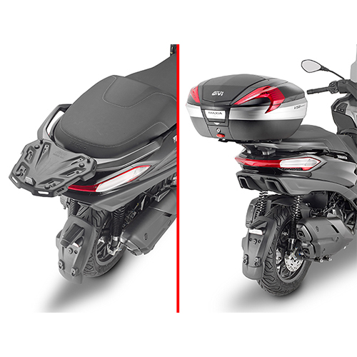 Givi RE.RACK PIAGGIO MP3 HPE400-SPORT-530EXC22 - Kiinnityssarjat ja tavaratelineet - D478796 - 1