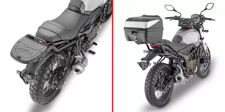 Givi SPEC.RACK VOGE TROF.300AC SCRAMBLER 22 - Kiinnityssarjat ja tavaratelineet - D478806 - 1