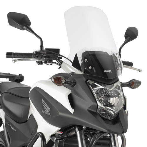 Givi Specific screen, transparent 49,5 x 41 cm (H x W) NC700X 12- - Moottoripyörän katteet ja tuulenohjaimet - D130656 - 1