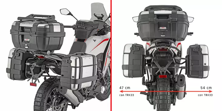 Givi Tub.Pa.Ho. Moto Morini X-Cape 700 (2025) - Kiinnityssarjat ja tavaratelineet - D535666 - 1