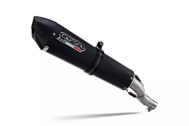 GPR Can AmSpyder 1000 RT 2013/2016 Gpe Ann. Black titanium SP - Moottoripyörän äänenvaimentimet - D517536 - 1