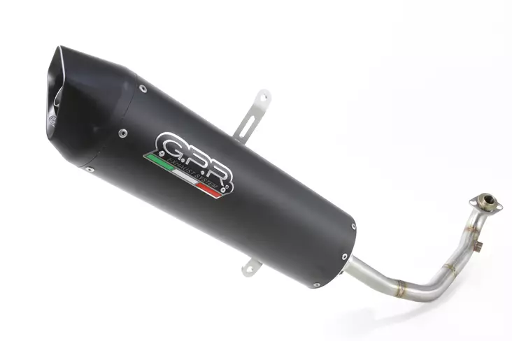 GPR Sym Simphony 125 S-SR 2008/14 Racing full system Furore Nero - Moottoripyörän pakoputkistot - D423996 - 1