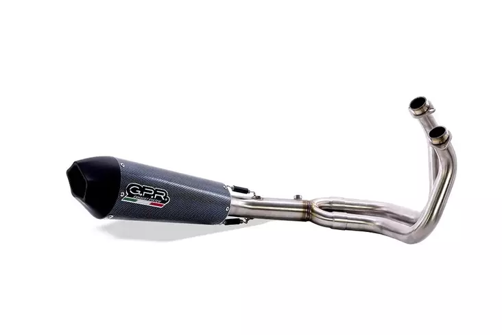 GPR YamahaMt-07 2021/2024 e5 GP EVO4 POPPY FS - Moottoripyörän pakoputkistot - D518836 - 1