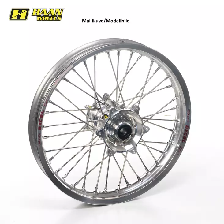 Haan wheel CRF450 13- 19-2,15 ALLOY/SILVER - Moottoripyörän vanteet - D191976 - 1