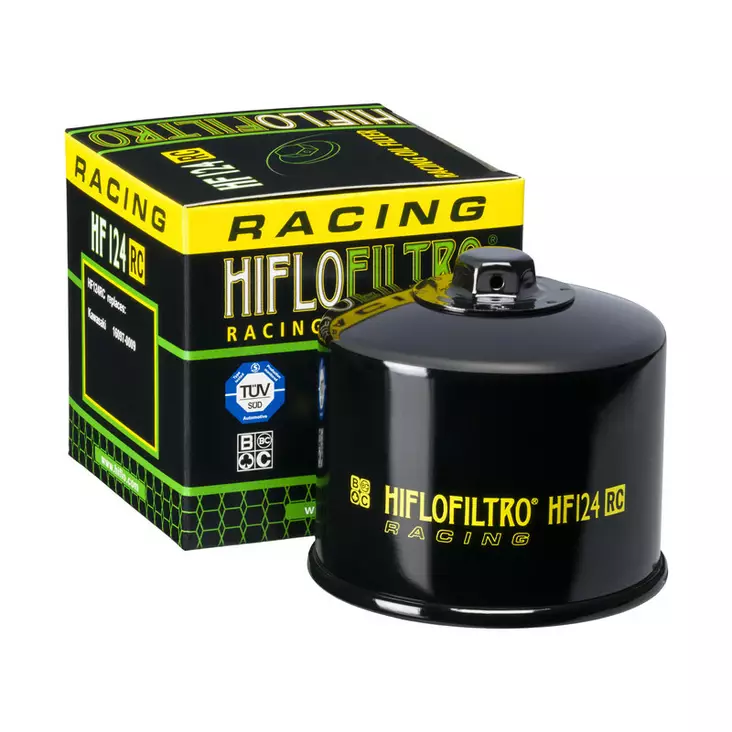HiFlo öljynsuodatin HF124RC - Moottoripyörän öljynsuodattimet - D241356 - 1