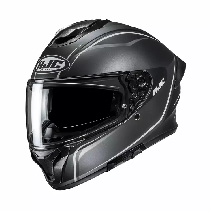 HJC Kypärä C71 Quez Musta/Harmaa MC5SF - Umpikypärät - D528226 - 1
