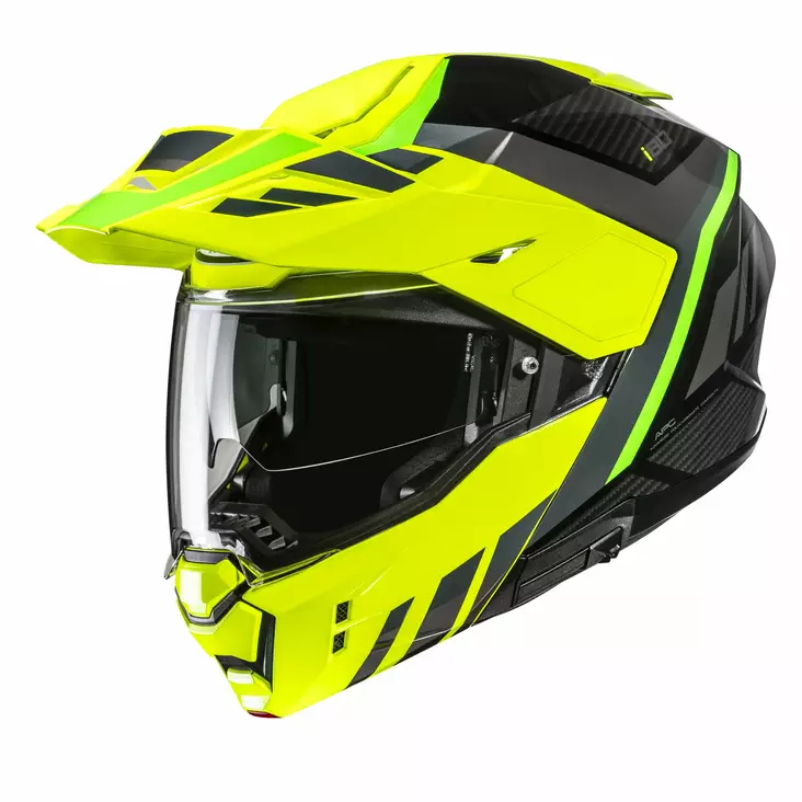 HJC Kypärä i80 Imes Fluo Keltainen/Musta MC3H - Adventure kypärät - D524976 - 1