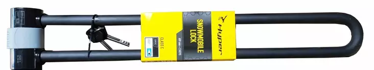 Hyper Moottorikelkka lukko 499mm, 2 avainta - U-lukot - D451746 - 1