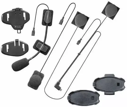 Interphone Audio kit, Speaker 40mm + flat mic Active/Connect/Tour/Sport - Kypäräpuhelimet - D536806 - 1