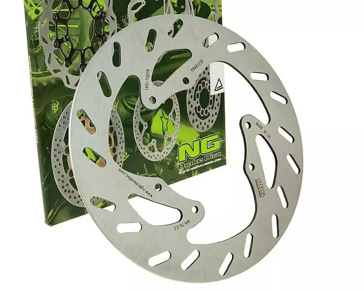 Jarrulevy, Etu, Ulko Ø 260mm, Aprilia / Derbi / Gilera / Rieju, 50cc vaihteellis - Mopon ja skootterin jarrulevyt - D171446 - 1