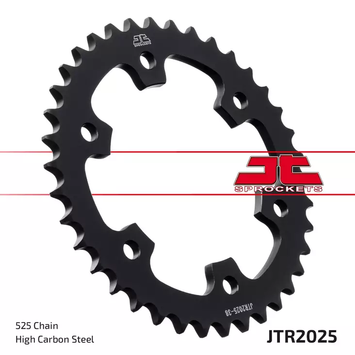 JT Rear Sprocket JTR2025.38 - Moottoripyörän eturattaat - D499656 - 1