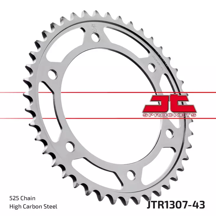 JT Takaratas JTR1307.43 - Moottoripyörän takarattaat - D432366 - 1