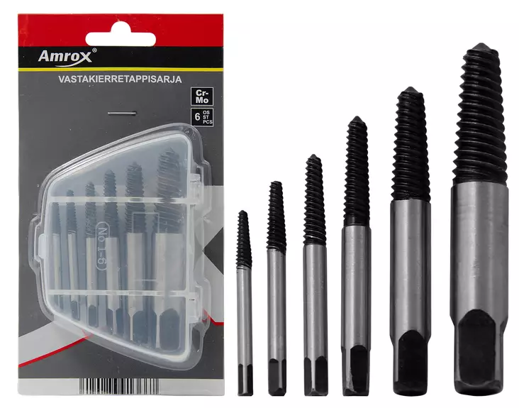 KATK.RUUVIN ULOSVETOSARJA 6-OS 1/8-3/4" - Ulosvetimet - LX18576 - 1