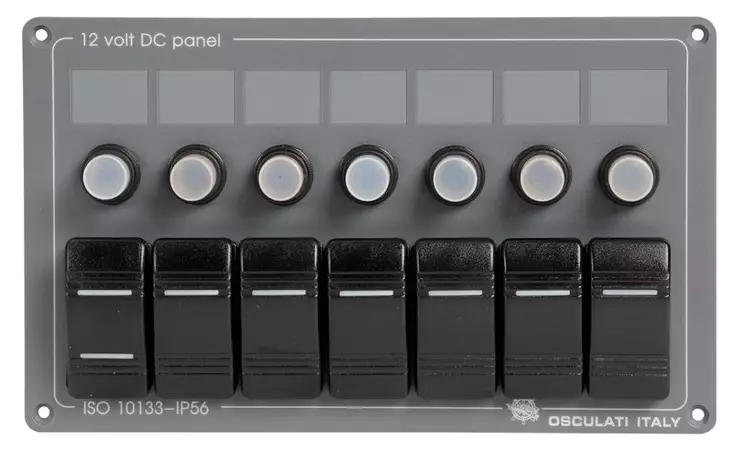 Katkaisija paneli - Veneen sulake- ja sähköpaneelit - D123806 - 1